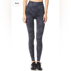 Spanx black/purple ish camo leggings